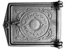 Дверка прочистная чугунная Дпр-2 178х141 (150х125) мм