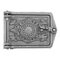 Дверка прочистная чугунная ДПр-1 158x108 (130x92) мм1,41