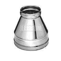 Конус дымохода Ferrum D115/200 (AISI 430, 0,5 мм)
