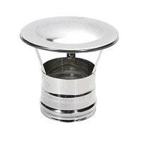 Зонт-Д дымохода Ferrum D200 (AISI 430, 0,5 мм)