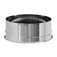 Заглушка дымохода D 300/200 на сэндвич (крышка защитная), оцинкованная